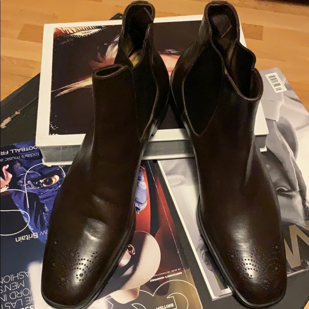PRADA Men’s Brown Leather JODPHUR boot!